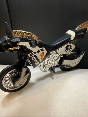 Vintage 1994 Bandai Mighty Morphin Power Rangers Black Thunder Bike